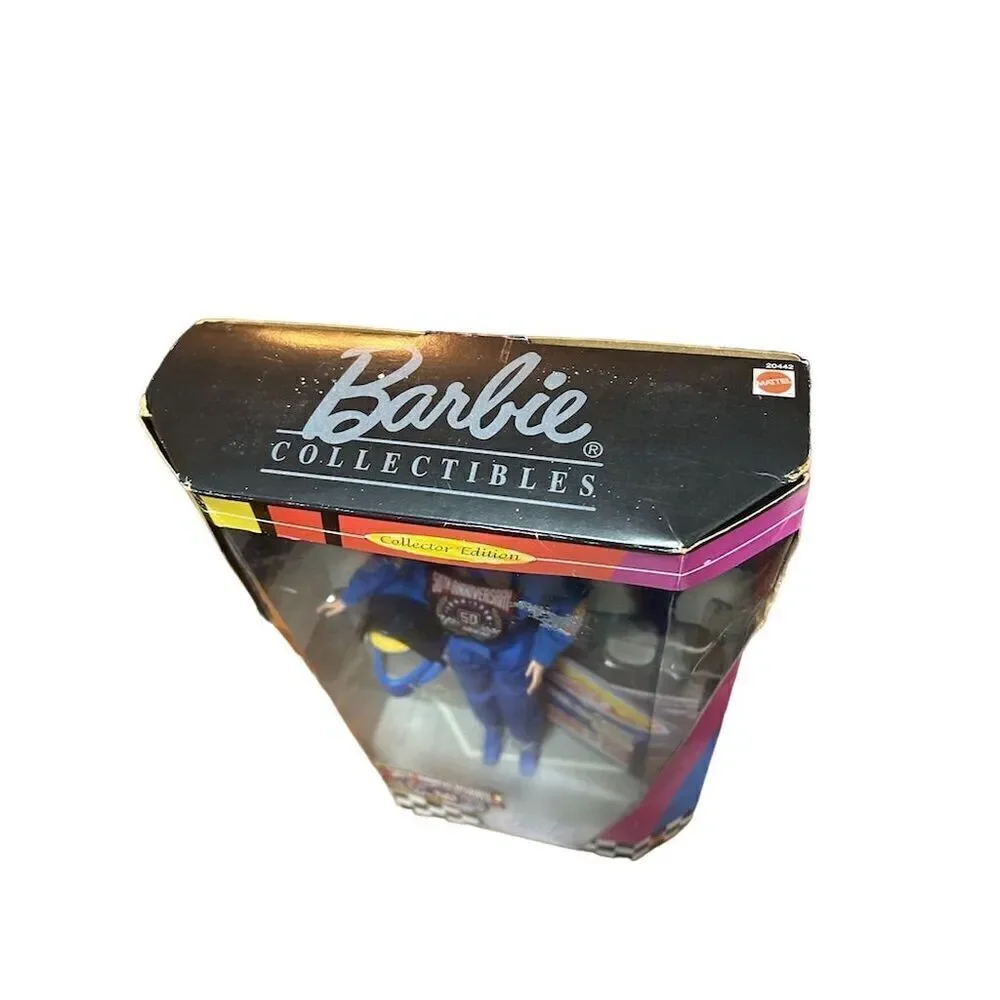 NASCAR 50th Anniversary Barbie Collector's Edition Doll 1198 NIB
